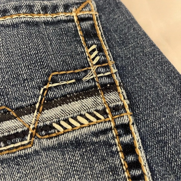 Ariat Jeans Men’s M5 Slim Straight Blue Denim (tag) 29x34 (actual) 29x27 - Picture 3 of 7